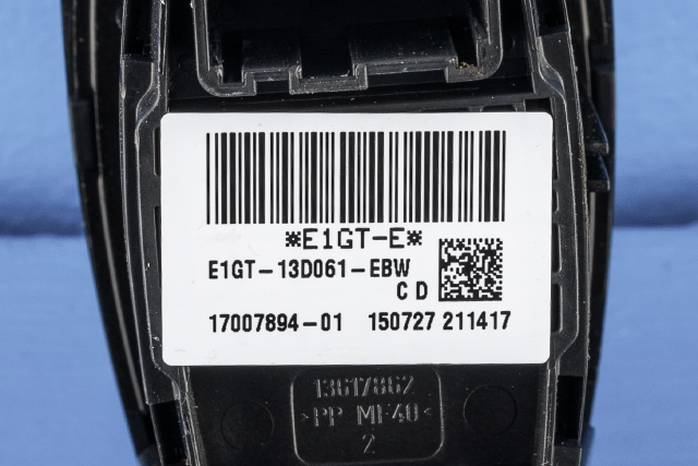 Bryter lys til Ford S-Max 2015-->> (Type II)  (FORD|E1GT-13D061-EBW|)