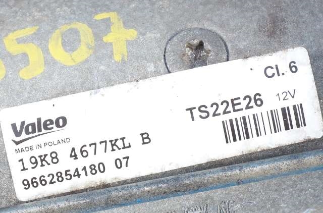 Starter diesel til Citroën Berlingo 2019-->> (Type III)  (VALEO|TS22E26|96 628541 80|)