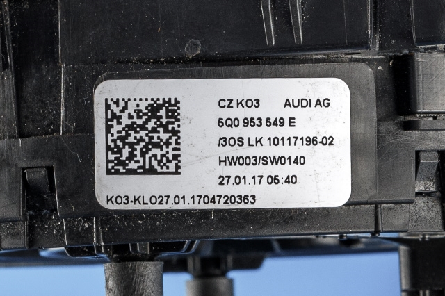 Bryter combi til Audi A3 2016-2020 (Type III, Fase 2)  (VAG|8V0 953 521 HH|)