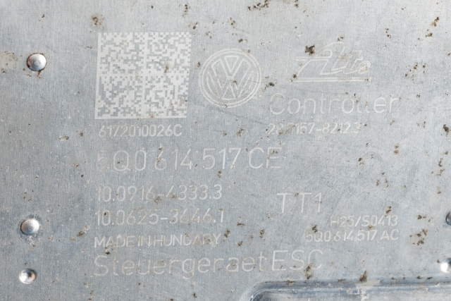 ABS sentral til Audi A3 2016-2020 (Type III, Fase 2)  (VAG|5Q0 614 517 CE|)