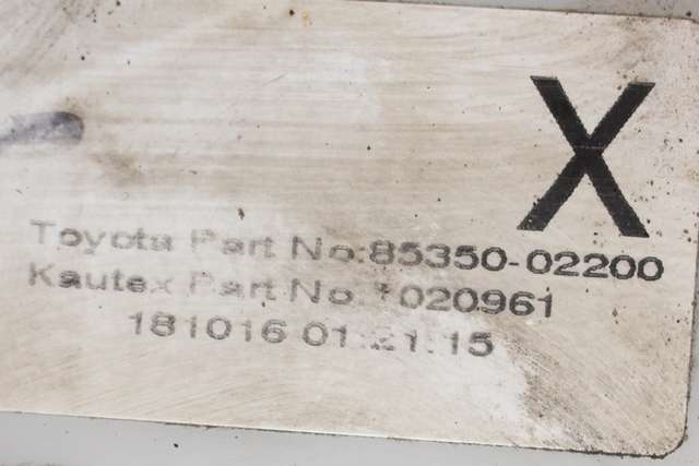 Spylertank foran til Toyota Auris 2015-2019 (Type II, Fase 2)  (TOYOTA|85350-02200|)