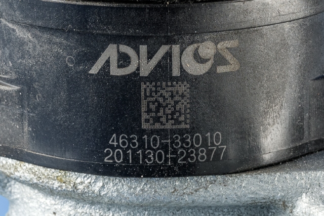 Bremsecaliper høyre bak, elektrisk til Toyota Camry 2019-->> (ADVICS|201130-23877|46310-33010|)