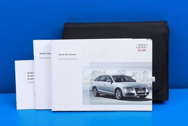Instruksjonsbok til Audi A4, 2007-2014 (Type IV) (B8) (B8)