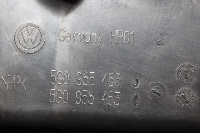 Spylertank foran til VW e-Golf 2014-2017 (Fase 1) (VAG|5G0 955 453 J|)