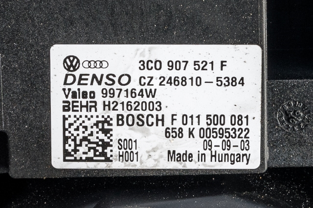 Varmeapparat motor til VW Golf VI 2008-2012  (VAG|1K1 820 015 G|)