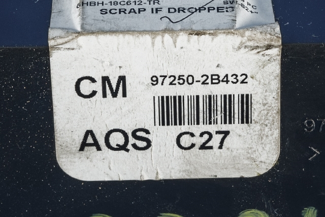 Varmeapparat betjening til Hyundai Santa Fe 2006-2009 (Type II, Fase 1) (HYUNDAI|97250-2B432|)