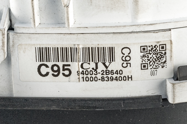 Instrumentpanel til Hyundai Santa Fe 2006-2009 (Type II, Fase 1) (DNPE|11000-839400H|94003-2B640. -C95-|)