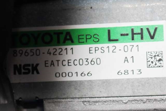 Rattaksel elektrisk servo til Toyota RAV4 2016-2019 (Type IV, Fase 2)  (TOYOTA|89650-42211|)