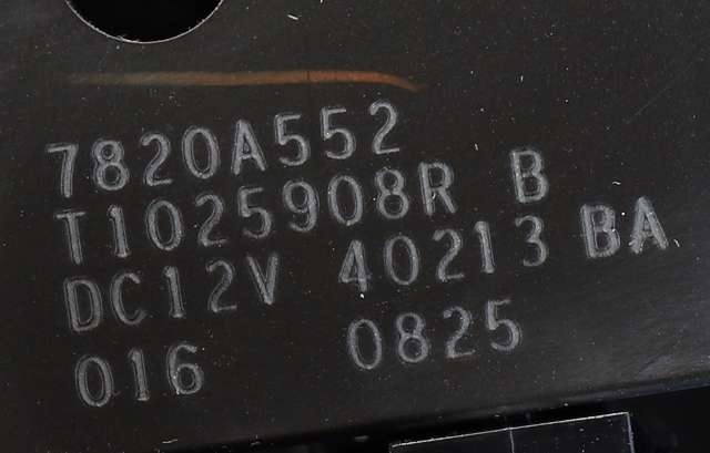 Varmeapparat betjening til Peugeot iOn 2011-2020  (MITSUBISHI|7820A552|)
