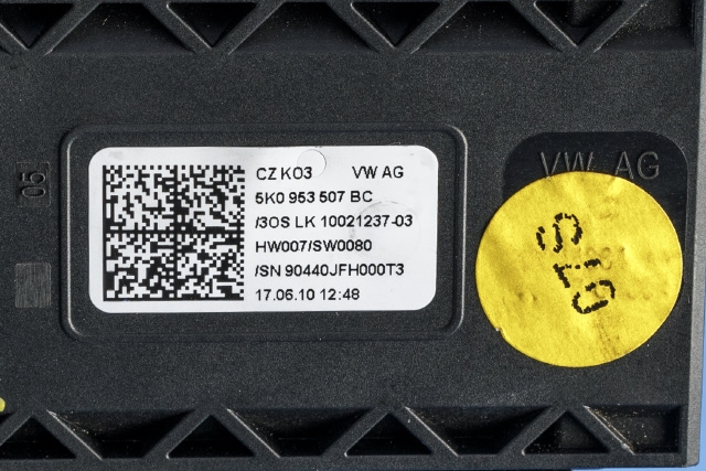Bryter combi til VW Golf VI 2008-2012  (VAG|5K0 953 507 BC|)