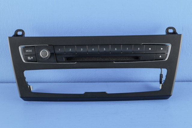 Bilstereo betjeningspanel til BMW 1-Serie, 2011-2015 (Fase 1) (F20/F21) (F20/F21)
