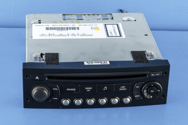 Bilstereo til Peugeot 3008, 2009-2016 (Type I)  (PEUGOET|96 669674 77)
