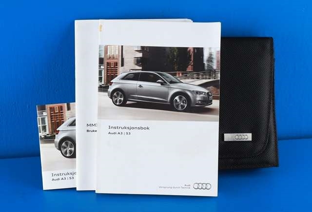 Instruksjonsbok til Audi A3, 2012-2016 (Type III, Fase 1)  