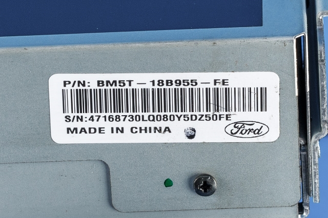 Bilstereo navigasjon skjerm til Ford Focus 2014-2018 (Type III, Fase 2)  (FORD|BM5T-18B955-FE|)