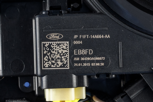 Airbag slepering til Ford Focus 2014-2018 (Type III, Fase 2) (FORD|F1FT-14A664-AA|)