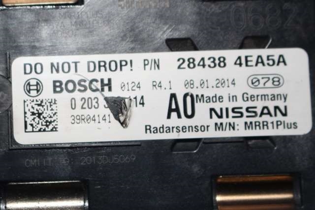 Sensor radar til Nissan Qashqai 2014-2021 (Type II)  (BOSCH|0 203 300 114|28438-4EA5A|)