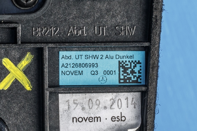 Bryter diverse til Mercedes E-Klasse 2013-2016 (Fase 2) (W212) (W212) (MERCEDES|A 212 680 69 93|)