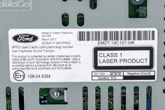 Bilstereo navigasjon til Ford Edge 2016-2019  (FORD|EM2T-19C107-HK|)