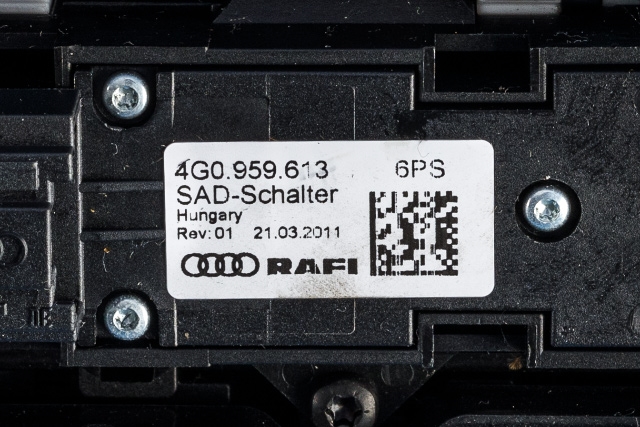 Taklyspanel til Audi A7 2010-2014 (Type I, Fase 1) (VAG|4G0 947 135 F|)