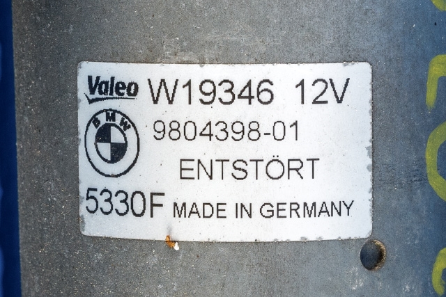 Viskermotor frontrute komplett m/overføring til Mini Countryman 2010-2016 (R60) (R60) (BMW|9 804 398|)