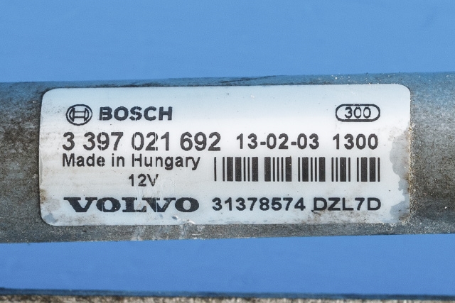 Viskermotor frontrute komplett m/overføring til Volvo V40 2012-2019  (VOLVO|31378574|1 397 220 628|)