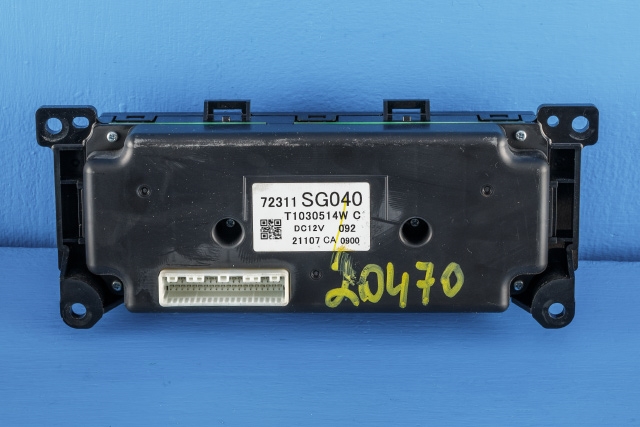 Varmeapparat betjening til Subaru Forester 2013-2019 (Type IV)  (SUBARU|72311-SG040|)