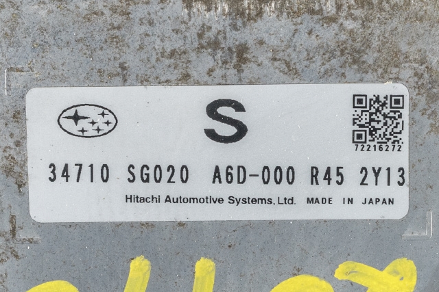 Styreenhet servo til Subaru Forester 2013-2019 (Type IV)  (HITACHI|A6D-000 R45|34710-SG020|)