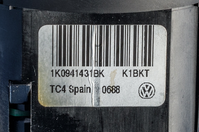 Bryter lys til VW Caddy 2015-2020 (Type III, Fase 3)  (VAG|1K0 941 431 BK|)