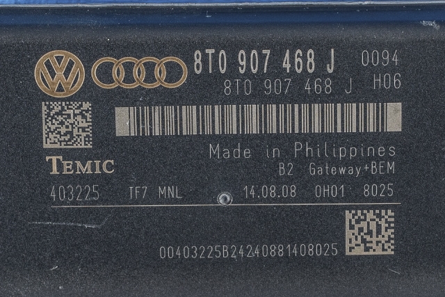 Styreenhet diverse til Audi A4 2007-2014 (Type IV) (B8) (B8) (VAG|8T0 907 468 J|)