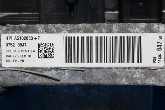 Servo pumpe elektrisk til Peugeot Partner 2015-2019 (Type II, Fase 2)  (PEUGEOT|98 136647 80|)