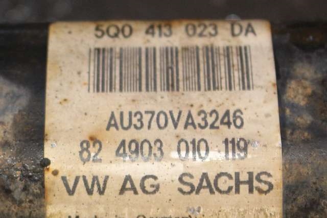 Fjærbein høyre foran til Audi A3 2012-2016 (Type III, Fase 1) (VAG|5Q0 413 023 DA|)