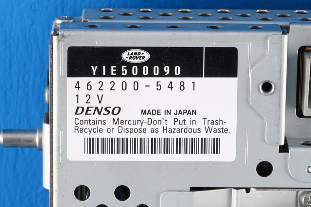 Bilstereo navigasjon skjerm til Land Rover Discovery 2005-2009 (Type III)  (DENSO|462200-5481|YIE500090|)