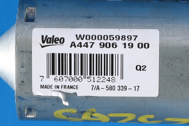 Viskermotor bakrute til Mercedes Vito 2014-->> (W447) (W447) (MERCEDES|A 447 906 19 00|)