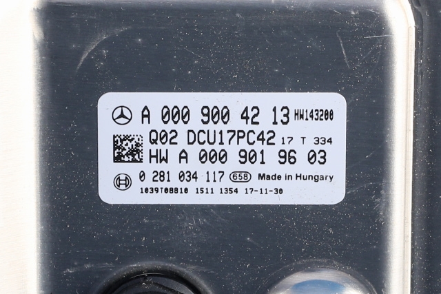 Styreenhet diverse til Mercedes Vito 2014-->> (W447) (W447) (MERCEDES|A 000 900 42 13|)