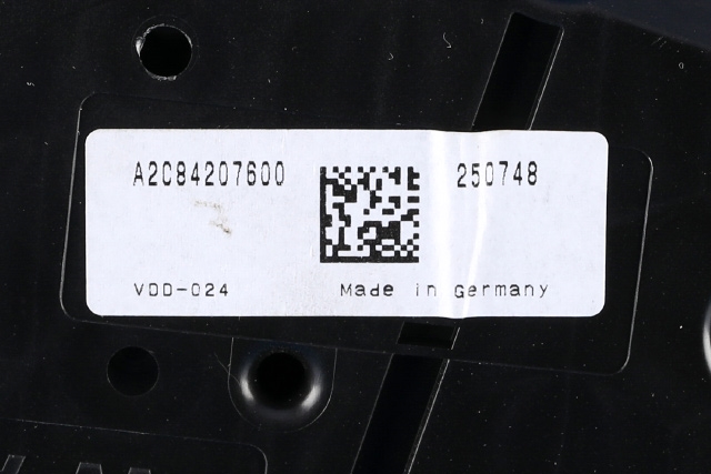 Instrumentpanel til Audi A3 2012-2016 (Type III, Fase 1)  (VDO|A2C84207600|8V0 920 870 G|)