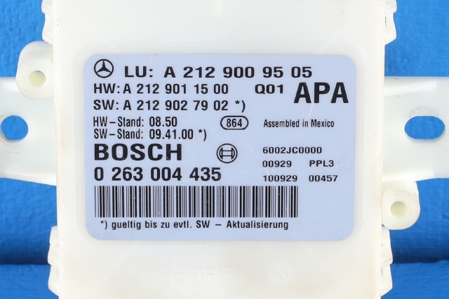Styreenhet parkering til Mercedes E-Klasse 2009-2013 (Fase 1) (W212) (W212) (BOSCH|0 263 004 435|A 212 900 95 05|)