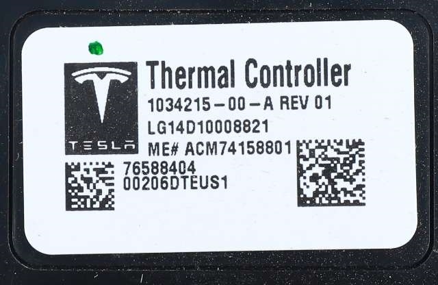Styreenhet diverse til Tesla Model S 2013-2016 (Fase 1)  (TESLA|1034215-00-A|)