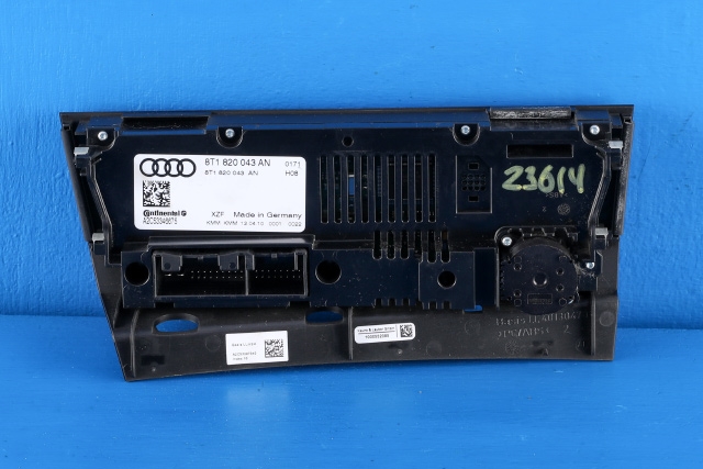 Varmeapparat betjening til Audi A5 2007-2016 (Type I)  (VAG|8T1 820 043 AN|)