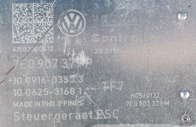 ABS sentral til VW Caddy 2015-2020 (Type III, Fase 3) (VAG|7E0 614 517 L|7E0 907 379 P|)