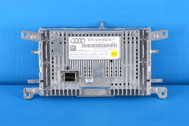 Bilstereo navigasjon skjerm til Audi A4 2007-2014 (Type IV) (B8) (B8) (VAG|8T0 919 603 E|)