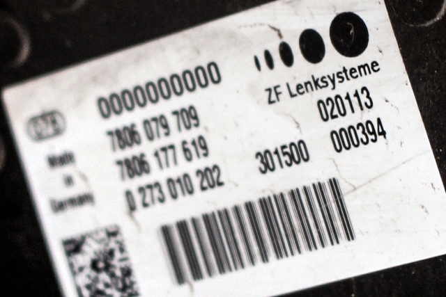 Tannstang elektrisk til BMW 5-Serie 2010-2017 (F10/F11) (F10/F11) (BMW|6 858 135|7806 079 709. MERKNAD|)