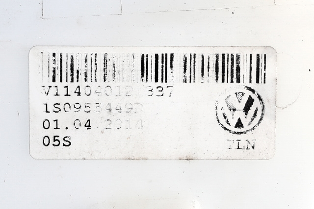 Spylertank foran til VW E-Up 2013-2019 (VAG|1S0 955 449 D|)