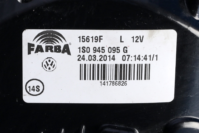 Baklykt venstre til VW E-Up 2013-2019  (VAG|1S0 945 095 G|)