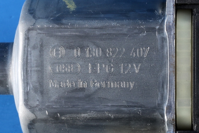 Ruteheis, kun motor, høyre foran til Ford Fiesta 2008-2012 (Type VI, Fase 1) (BOSCH|0 130 822 407|8A61-14553-A|)