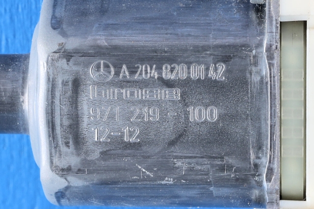 Ruteheis, kun motor, venstre foran til Mercedes E-Klasse 2009-2013 (Fase 1) (W212) (W212) (BOSCH|0 130 822 503|A 204 820 01 42|)