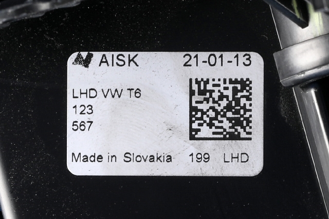 Varmeapparat motor til VW Transporter / Caravelle 2019-->> (T6.1) (T6.1)