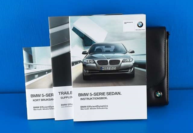 Instruksjonsbok til BMW 5-Serie, 2010-2017 (F10/F11) (F10/F11) 