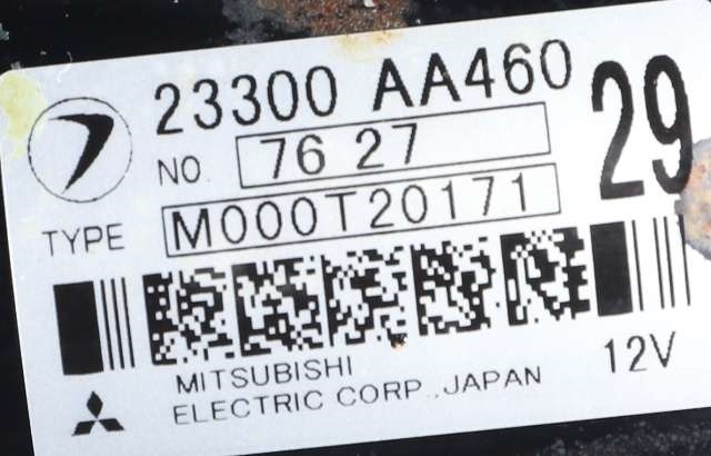 Starter til Subaru Forester 2005-2008 (Type II, Fase 2)  (MITSUBISHI|M000T20171|23300-AA460|)