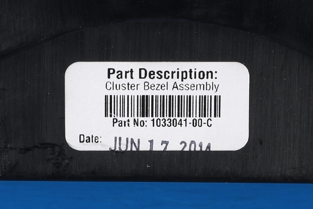 Dashbord diverse til Tesla Model S 2013-2016 (Fase 1) (TESLA|1033041-00-C|)