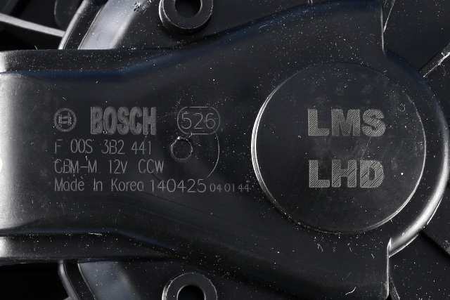 Varmeapparat motor til Tesla Model S 2013-2016 (Fase 1) (BOSCH|F 00S 3B2 441|)